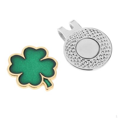 Golf Ball Marker Accessories Metal Mark Hat Clip for Ladies