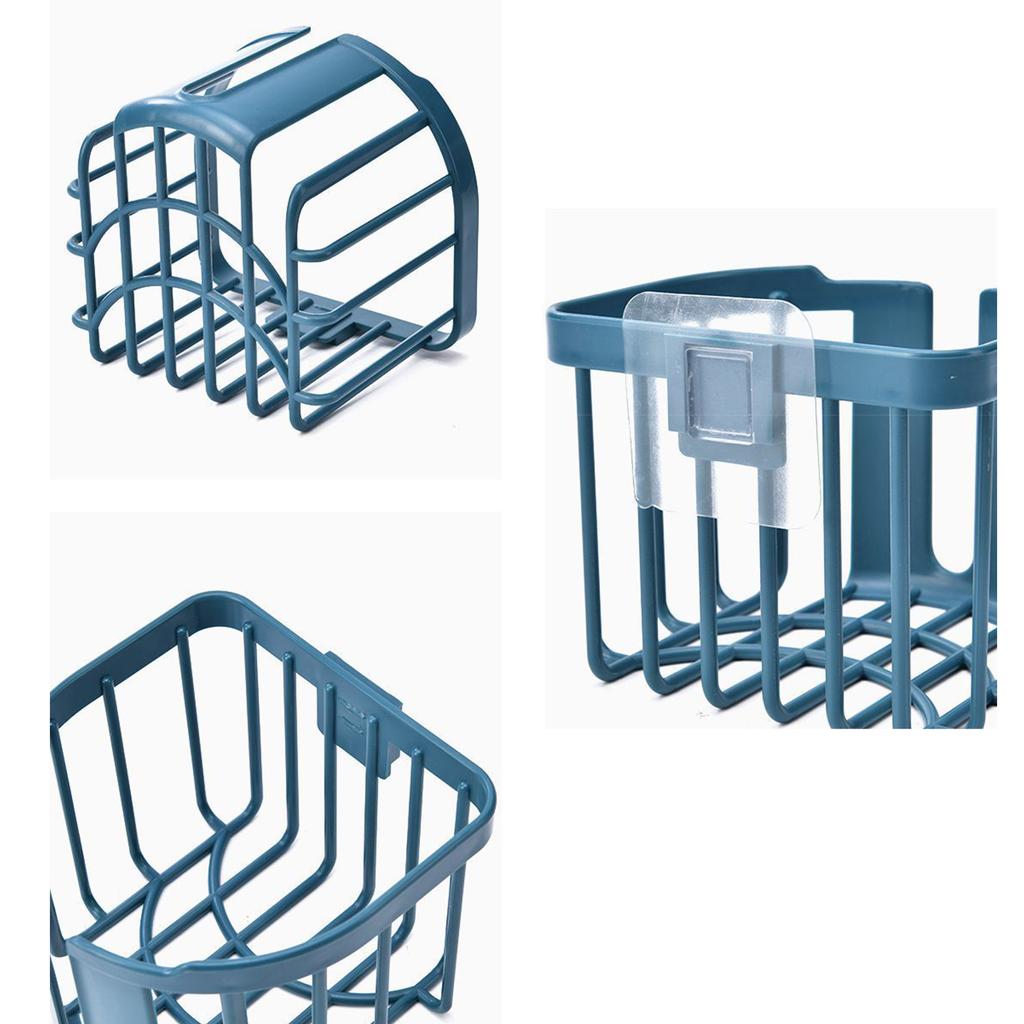 Wandmontage Papierhalter ABS Stanzfrei Glatte Toilettenpapierbox für Badezimmer Küche Waschraum Blau