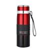 Bouteille isotherme sous vide 1000 ml Grande capacité Acier inoxydable Portable Bouteille d'eau de sport pour extérieur Bureau