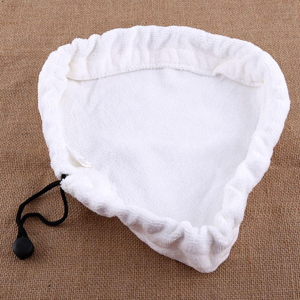 4pcs White Replacement Mop Pads Triangular Shape Microfiber Cleaning Pads  Steam Cleaning