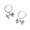 Delicate Bowknot Hoop Earrings Fashion Dangle Earrings Unique Gift for Fashionable Women and Girls