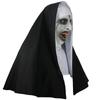 Neue Nonne Horror Maske Kapuze Helm Valak Halloween Gruselige Cosplay Kostüme Prop Party
