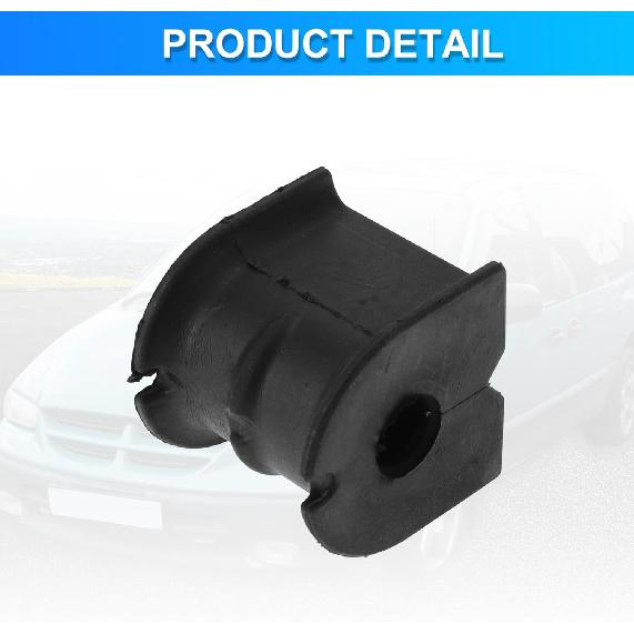 No.K201312/9L8Z5493A/ZZD028102 Front Left Front Right Stabilizer Sway Bar Bushing Kit for FORD ESCAPE 2009-2012 Rubber Suspension Kit Black 2 Pcs