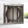125/150mm Air Vent 304 Stainless Steel Movable Square Vents Extractor Ventilation Cover Vent Exhaust Hood Outlet