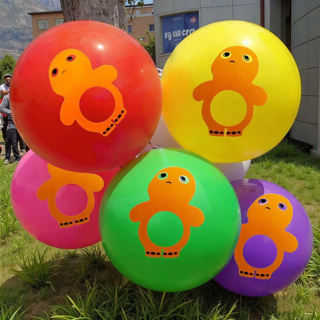 36-Inch Thickened Latex Round Macaron Balloon for Birthday Party Decoration