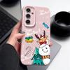 Happy New Year Phone Case For Samsung Galaxy A56 A16 A17 A36 A26 A55 A15 A25 A54 5G S25 S24 S22 Ultra S24 S23 FE Soft TPU Cover