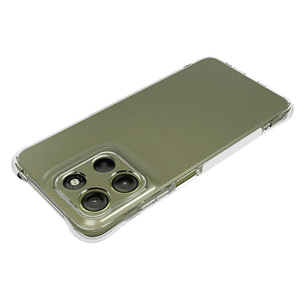 

For Motorola Moto G15 4G TPU Phone Case Non Slip Transparent Mobile Phone Cover Style A