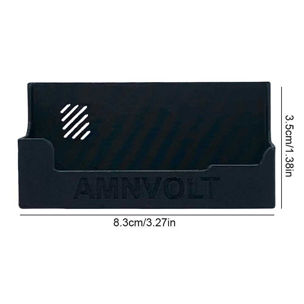 

3D Printed Portable Radio Holder Outdoor All-Band Receiver Stand Handheld Mini Pocket Radio Bracket Mount for MINI4732 V1/V2/V3 чорний