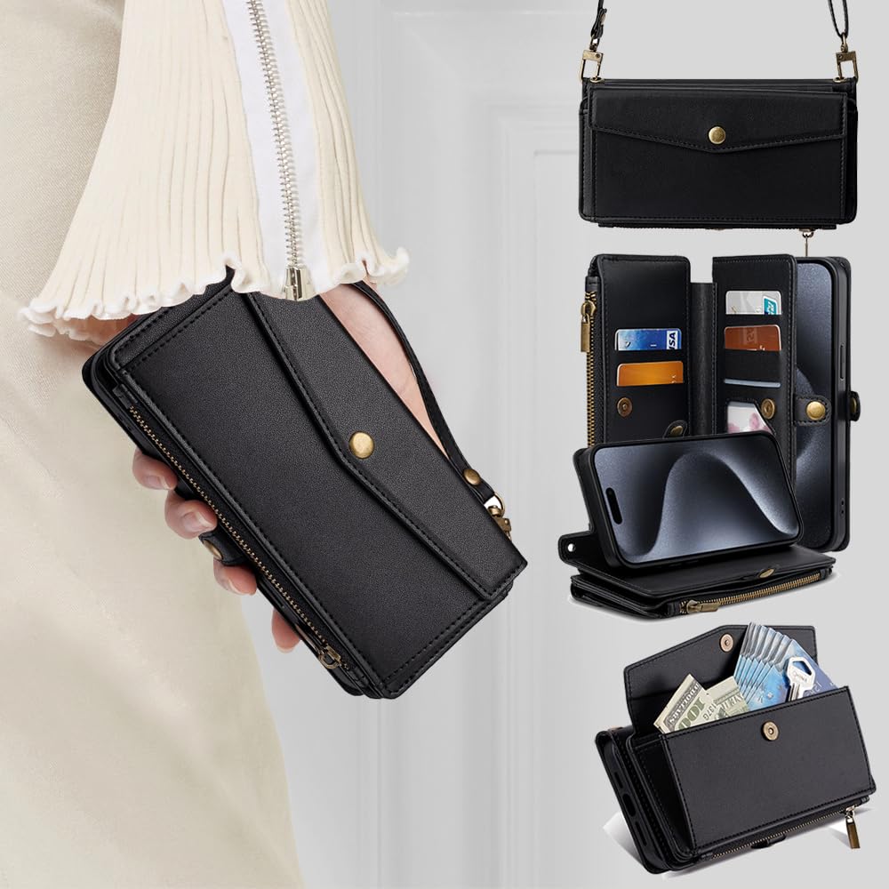 Google Pixel 9A Shoulder Case with Universal Fit for Google Pixel Wallet Pixel 9A Phone Google Pixel 9A Compatible with Google Pixel Shoulder Bag with