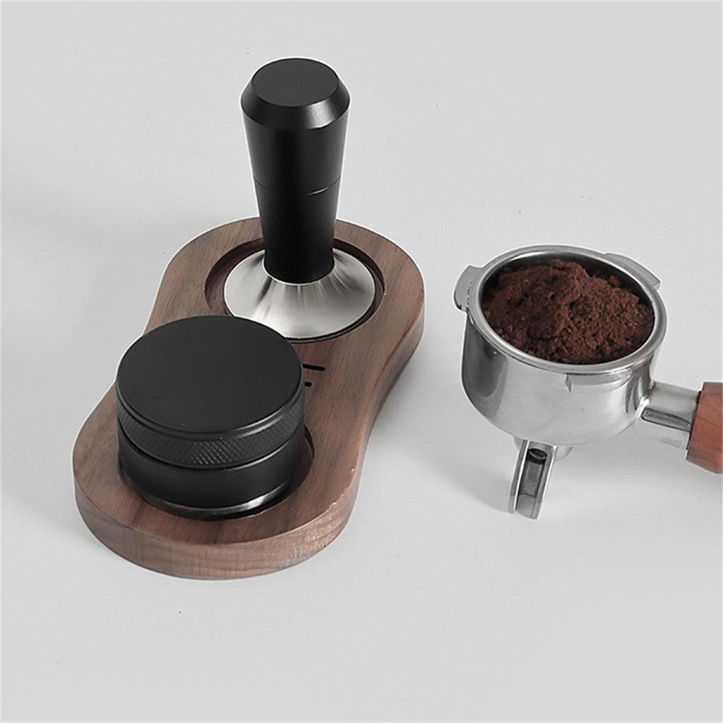 Espresso Distribution and Tamper Tool Set Coffee Tamper Durable Coffee Distributor Coffee Powder Stirrer Metal Material