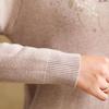 Pastel Women's Plus Velvet Warm Knitted Pullover Sweater