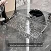 extra large transparent white (set of 2)