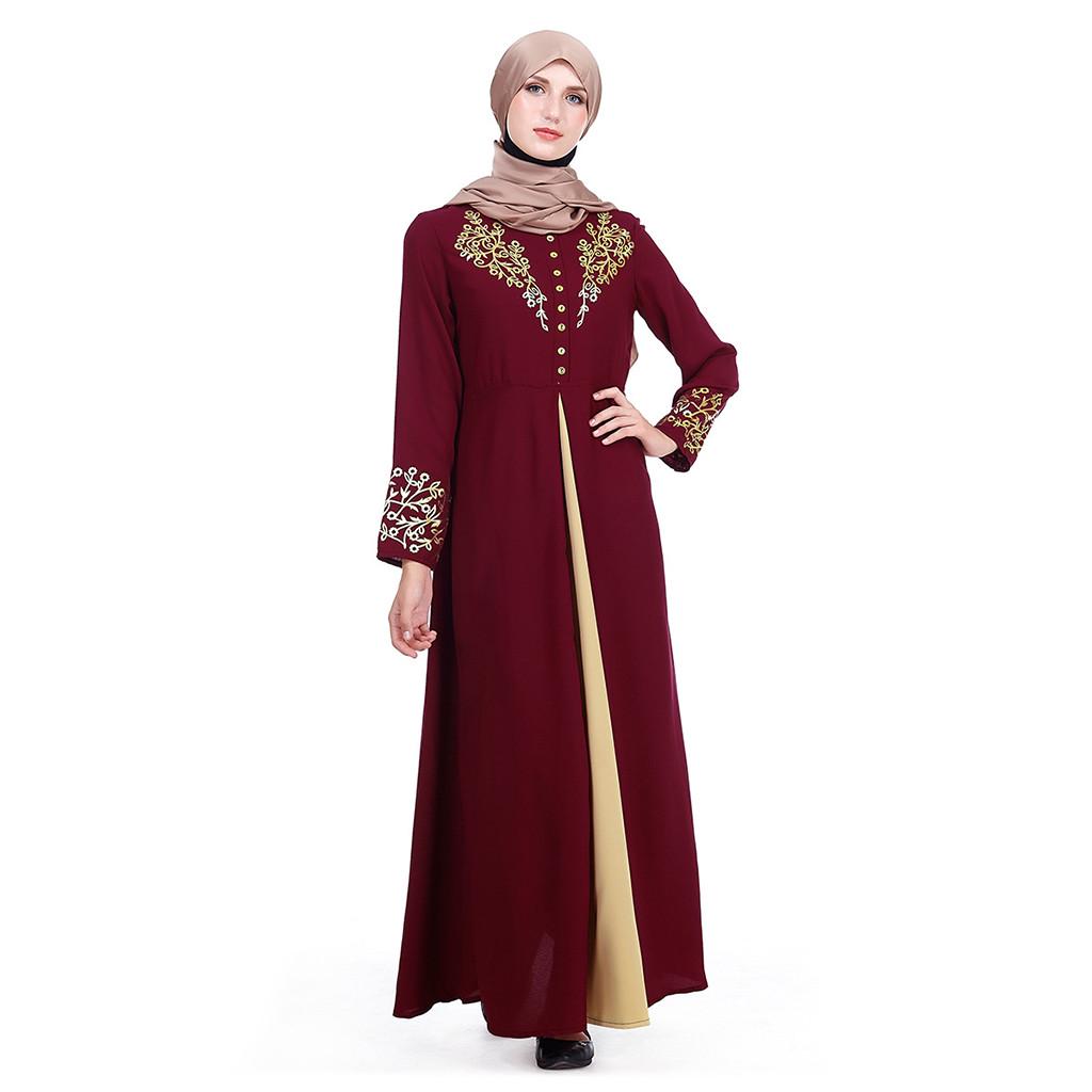MyBatua Abaya with Hijab  Islamic Clothing Maxi Muslim Dress Burqa