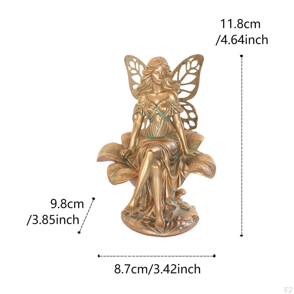Fairy Garden Statue Miniature Figurine Micro Landscape Balcony Courtyard Flowerpot Sturdy