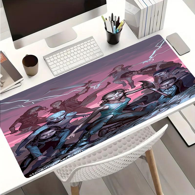Buffy the Vampire Slayer Theme Premium Non-slip Mouse Pad with Stitched Edges,Durable Rubber Material,for Desktop & Gaming Great Gifts
