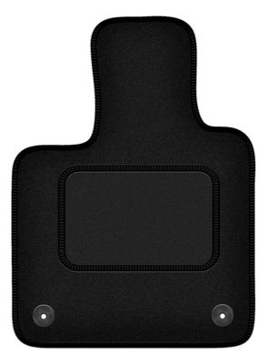 Driver's Mat Black For: Fiat E-500 / 500 Electric Hatchback (2020-)