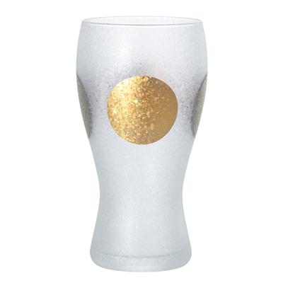 Premium Nippon Taste Sun and Moon Beer Glass 380ml Made In Japan Comes In a Gift Box Stylish Gift Present Tableware Day Couple Men Women Day