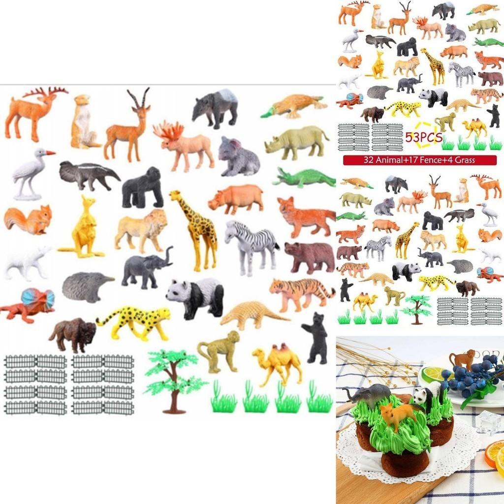 Animali Selvatici Oceano Insetto Fattoria Dinosauro Set Simulazione Piccolo Animale Modello Giocattolo Educazione Precoce per Bambini Personaggi)