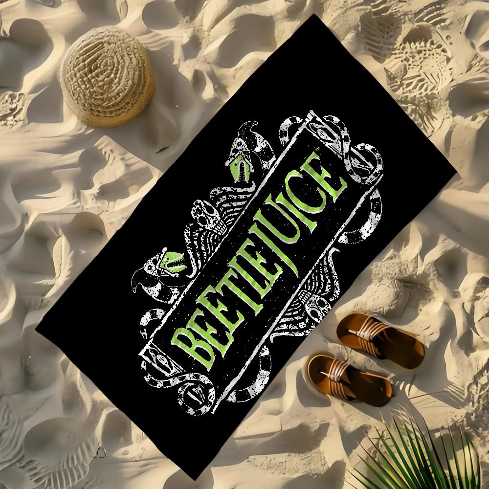 Movie Towel Beach Yoga Gym Lightweight Portable For Swimming B-Beet L-LejuiceS Shower Travel Sports Accessories Sandproof