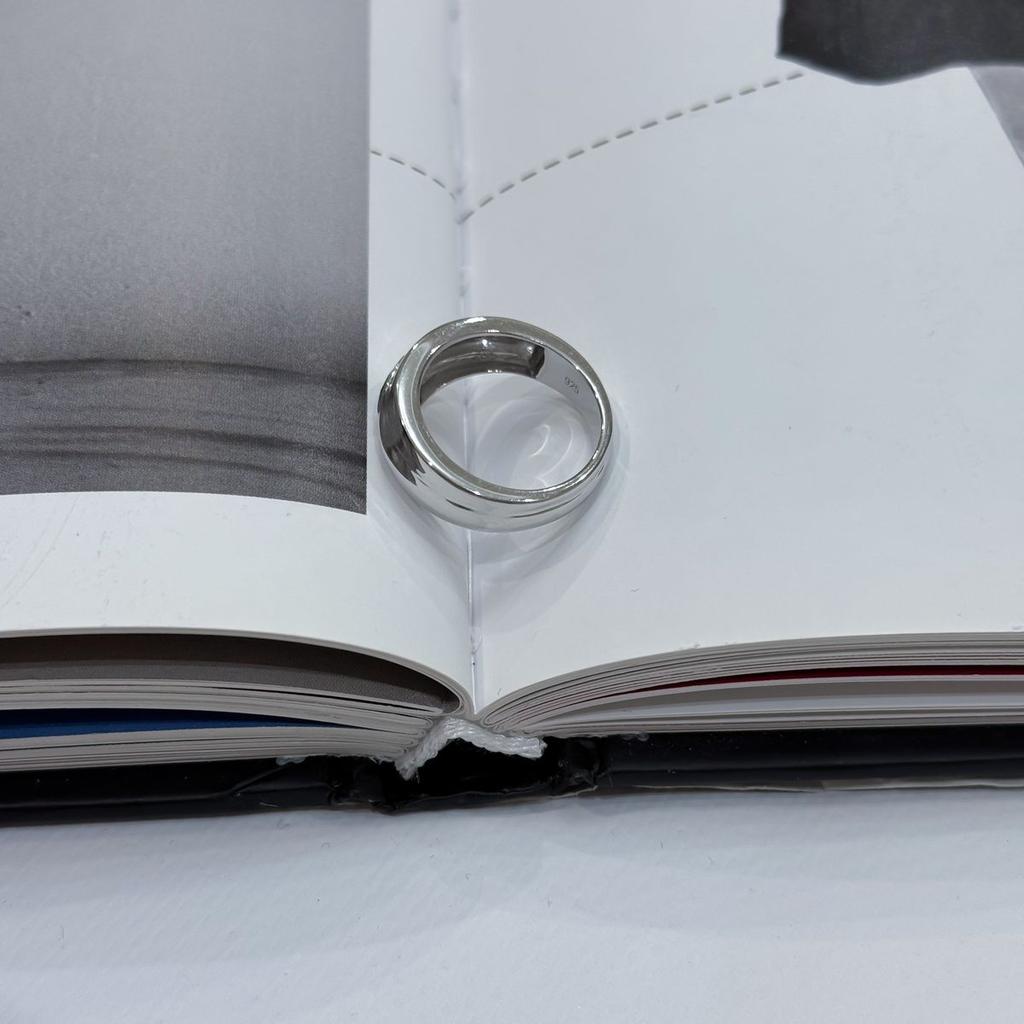 Silver Ring with Natural Agate 0.408ct, Product Weight 5.9 G (2171133)