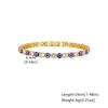 Copper Devil'S Eye [Eye Of Redemption] Micro-Inlaid Zircon Bracelet Women'S Versatile Light Luxury Jewelry Pbr-286