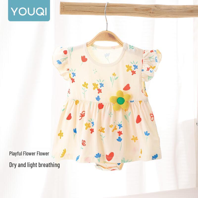 Baby Girl's Summer Romper Dress