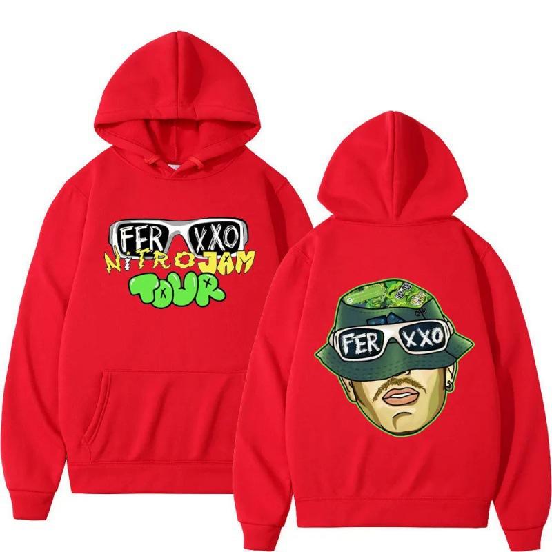 Feid Ferxxo Tour Bluza z kapturem Męska Damska Bluza z kapturem
