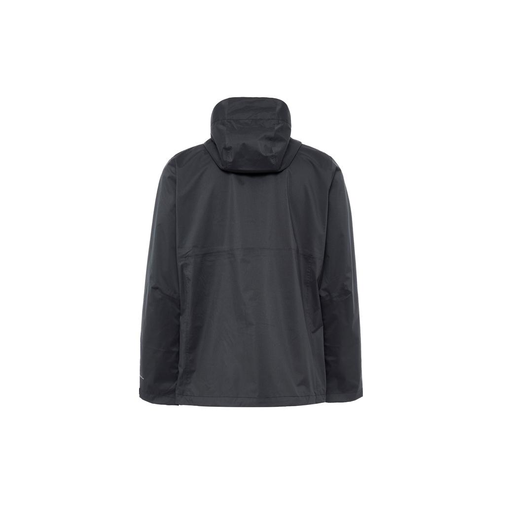 Columbia Solid Color Casual Sports Single Layer Hooded Outdoor Hiking Waterproof Windproof Durable Lightweight Jacket Unisex Jacket Black RE0086-010