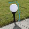 4 Stück/8 Stück Wasserdichtes LED Solarstrom Außen Gartenwegleuchte Hof Rasen Straße Spotlampe