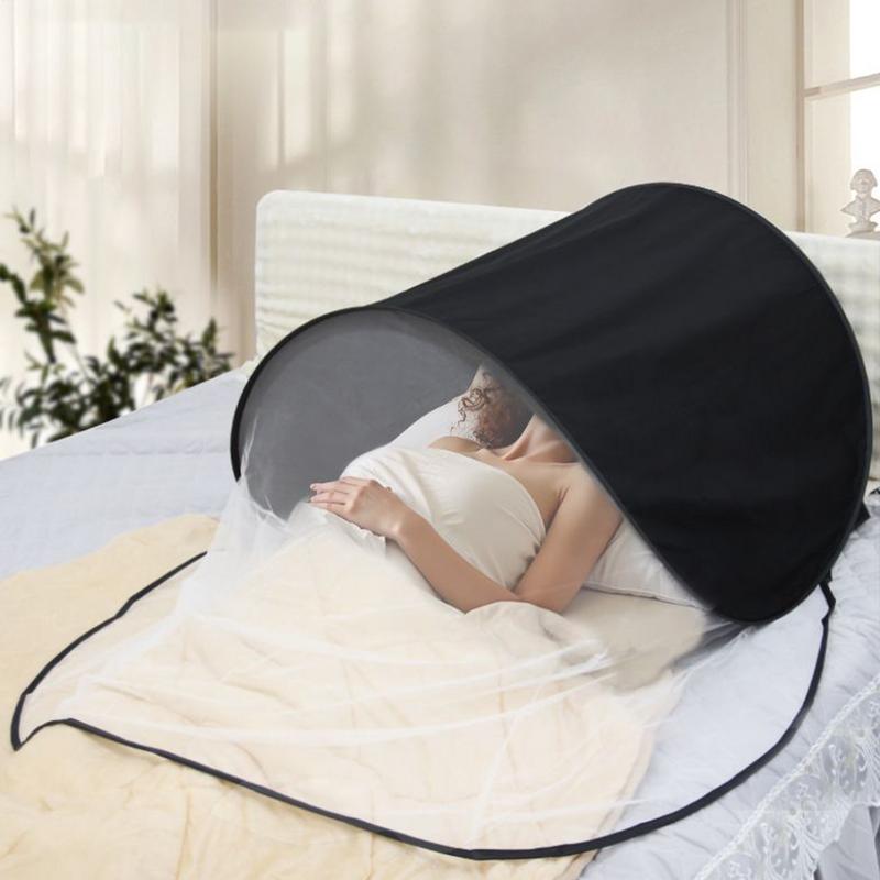 Light Blocking Head Canopy for Bed Sleeping Portable Hood Foldable Rest Aid Bedtime Light Shield for Daytime