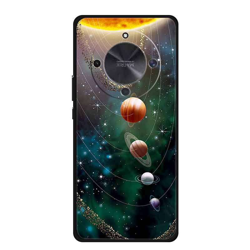 For Honor X70 MTN-AN00 5G Phone Case Shockproof Black Soft Silicone TPU Back Cover For Honor X 70 X70 Cases HonorX70 6.79" Coque