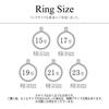 Lala Christie Figaro Chain Silver 925 Size Men's Ring, [BLACK LABEL], 15, R14051-b-15