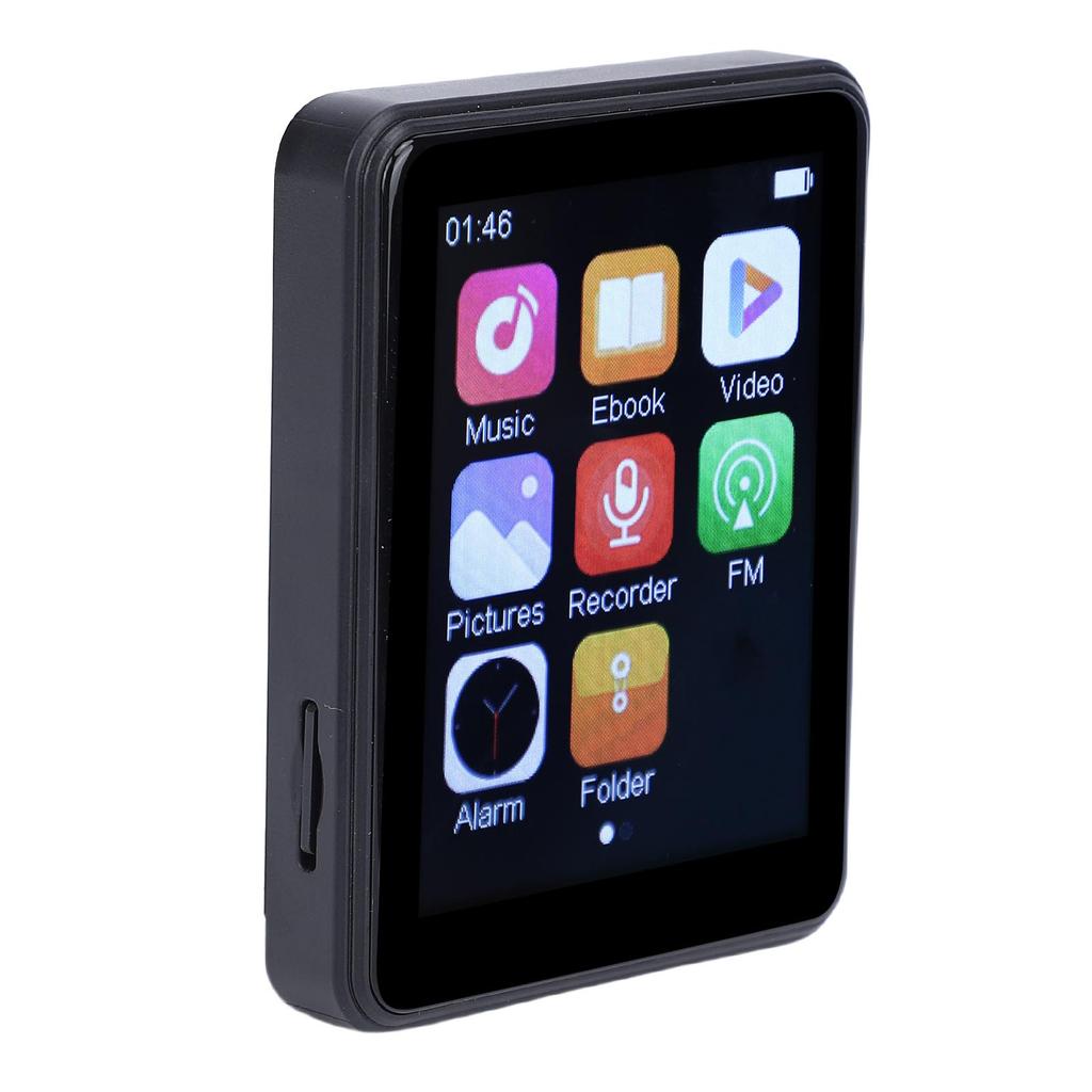 Bluetooth Media Player 2.4 Inch Full Touchscreen Built in Speaker Digital Music Player with FM Radio Electric Book Video