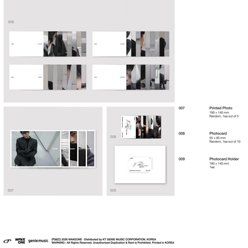 ZEROBASEONE Sesto Mini Album Ascend (11 Ver.)