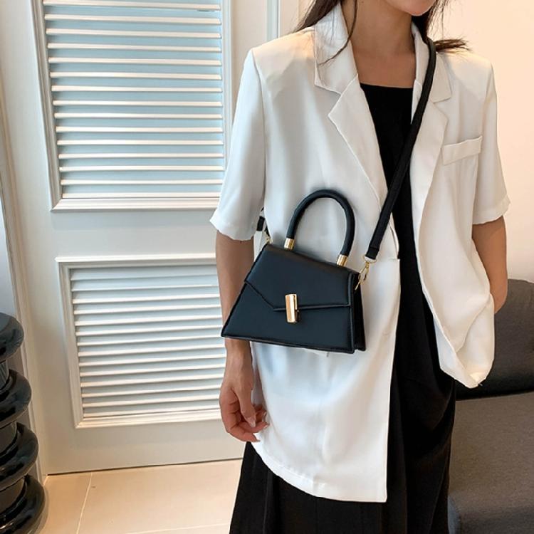 Fashionable & Versatile Bag Durable Lock Buckle Handbag Tote for Work & Shopping