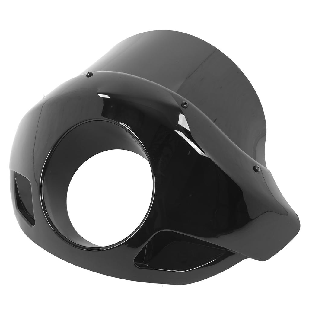 Motorcycle Front Headlight Bat Wing Fairing Aerodynamic Modification Replacement for FL Touring
