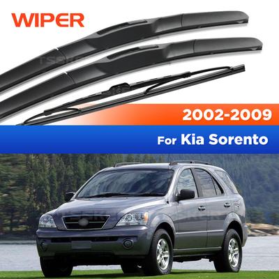 CREATROAD Wiper For Kia Sorento MK1 BL 2002-2009 2003 2004 2005 Wiper Blades Windshield Windscreen Window Brushes 24"+18"+14"