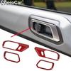 4X Car Interior Door Handle Frame Decor Cover Bezels Trim for + Ford Bronco