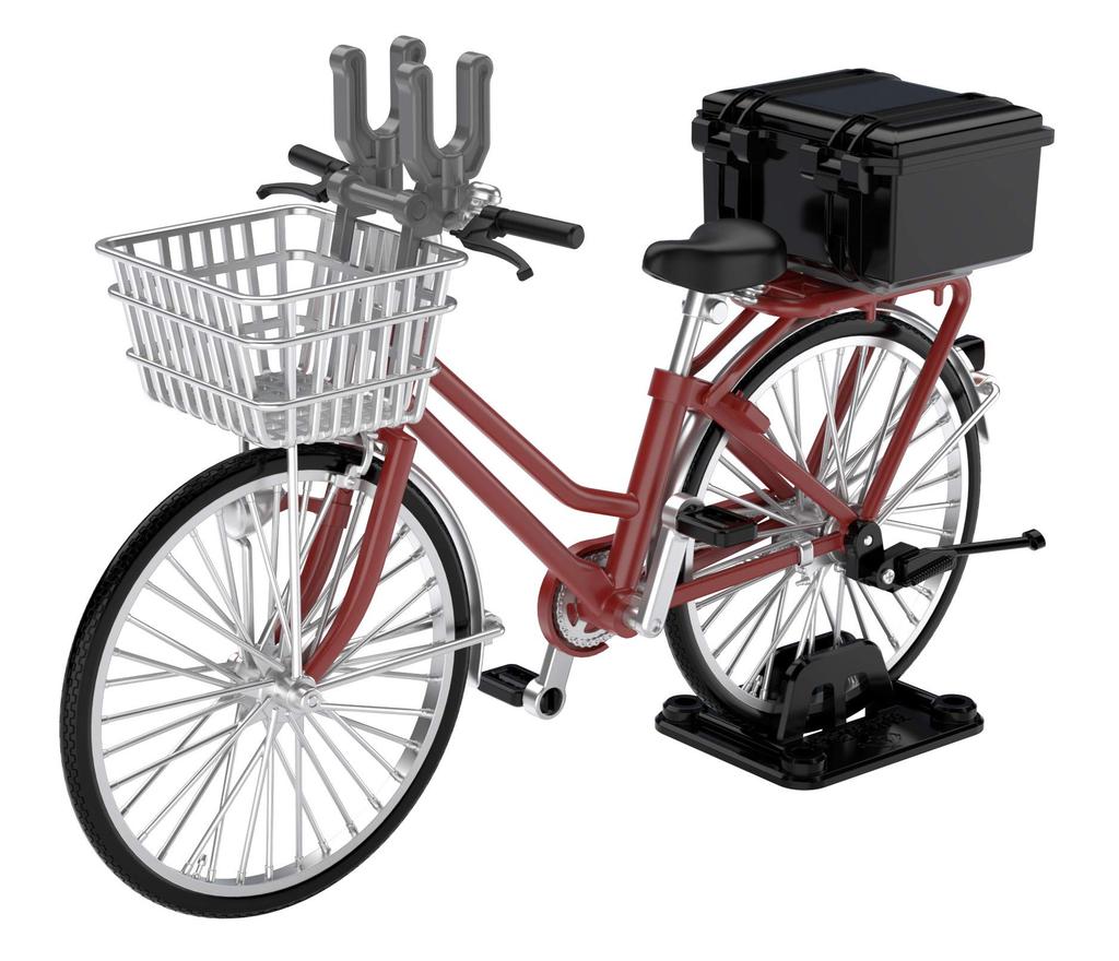 TOMYTEC Little Armory LM005 Bicicletă școlară pentru Școala de Apărare Desemnată Tip Transport Echipament de Precizie Produs Complet Vopsit 312116 1/12
