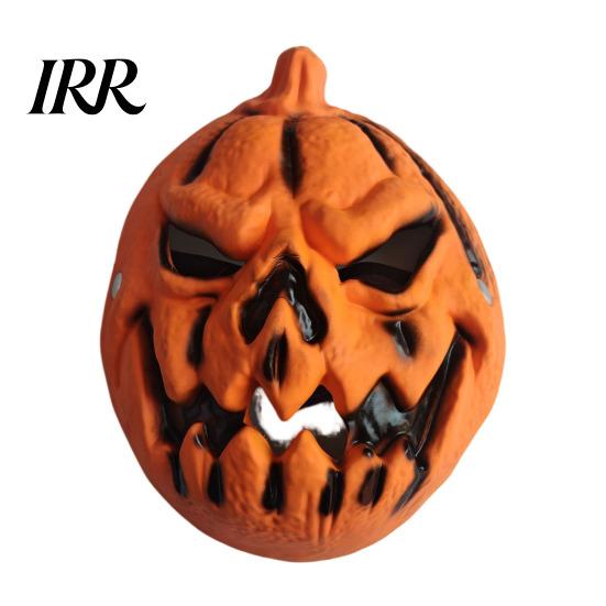 Festive Halloween Role Play Mask Pumpkin Mask, 3D Spooky Jack O Lantern for Cosplay Party, Lightweight Durable Foam Breathable Scary Face Adults Kids,