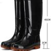 DAXTE Men's Over-the-Knee Work Rain Boots