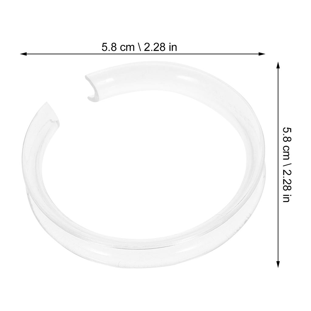 Bracelet Support Ring Transparent Card Binders Beaded Holders Jewelry Rack Display Stand