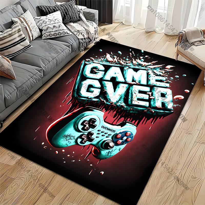 Gaming loss destruction visualized creativity carpet Yoga living room room decor children's crawling mat doormat area rug