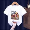 Just A Girl Who Loves Horses Graphic Print T Shirt for GirlsBoys Summer Fashion Kids Clothes Harajuku Kawaii Girls TShirt Tops