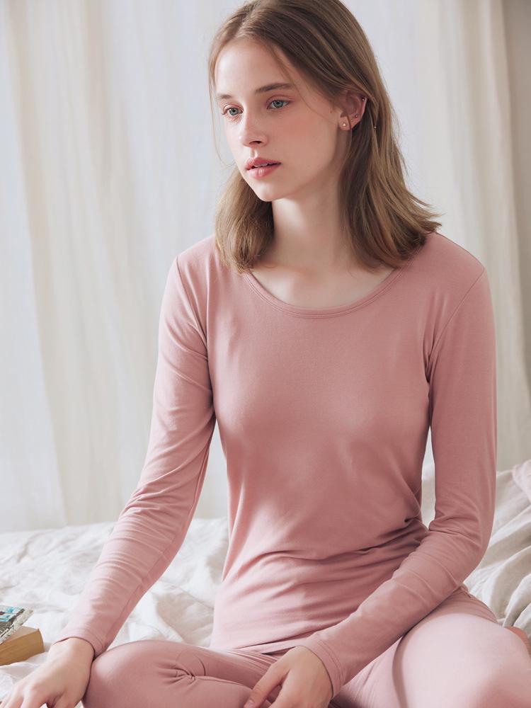 

Women s Pure Cotton Thermal Underwear Set: Autumn Clothes & Pants for Winter Customization, Ideal for Students. XXL
