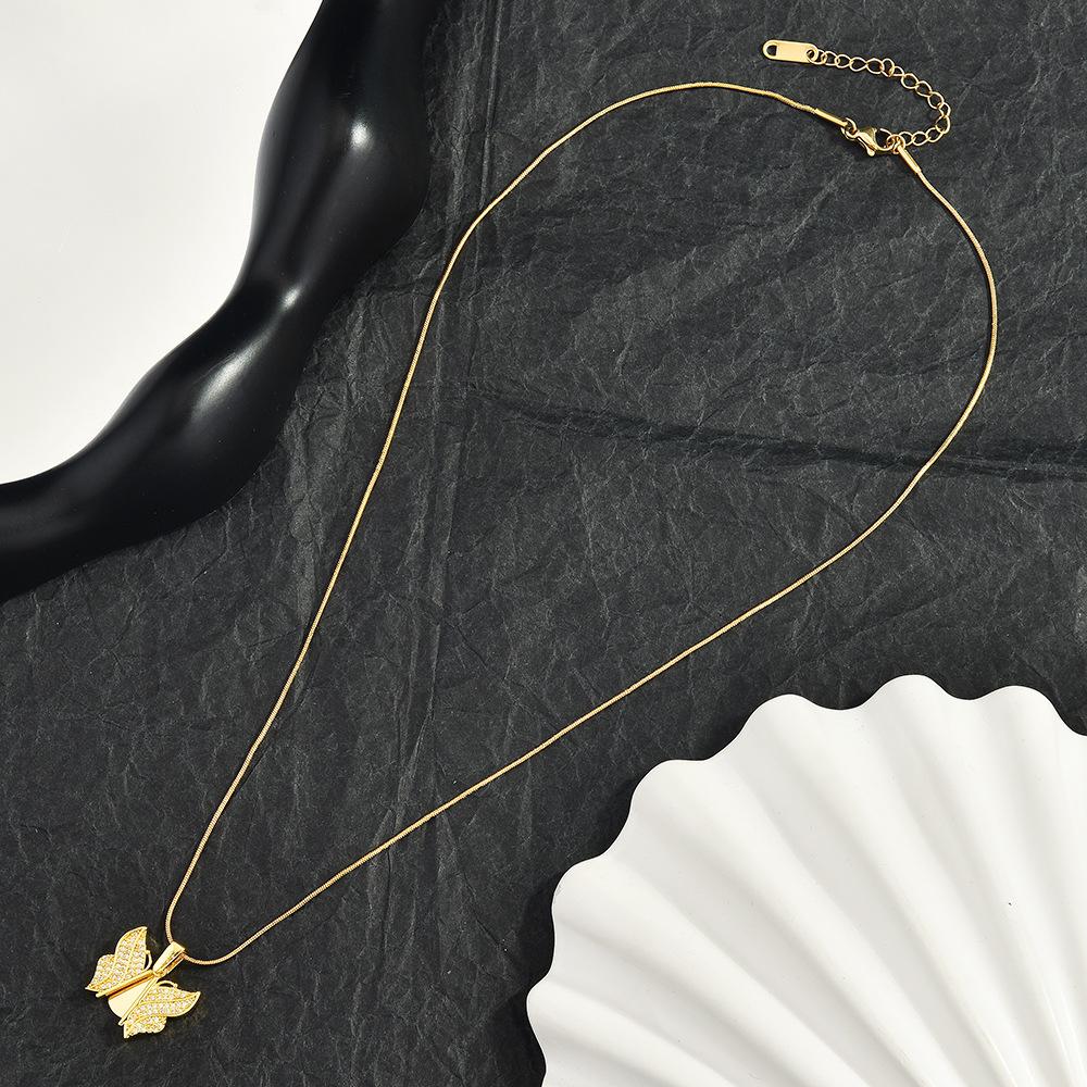 Open and Close Love Necklace for Women, Fashionable and Versatile Exquisite Accessories Gifts