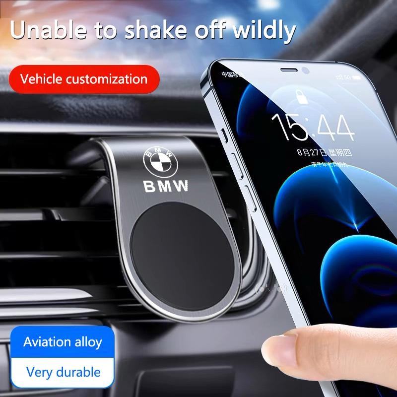 Magnetic Car Air Vent Vehicle-mounted GPS Holder Sticker For BMW M Power X3 X4 X5 X7 E36 E39 E46 E60 E65 E90 F10 F15 F20 F25 F30 jbzh05