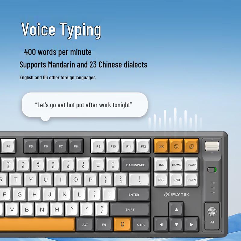IFLYTEK T8 Spark KI Benutzerdefiniertes Mechanisches Keyboard