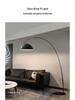 Nordic High-End Fishing Floor Lamp - Elegant Living Room, Bedroom, and Art Decor