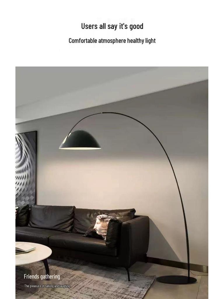 Nordic High-End Fishing Floor Lamp - Elegant Living Room, Bedroom, and Art Decor